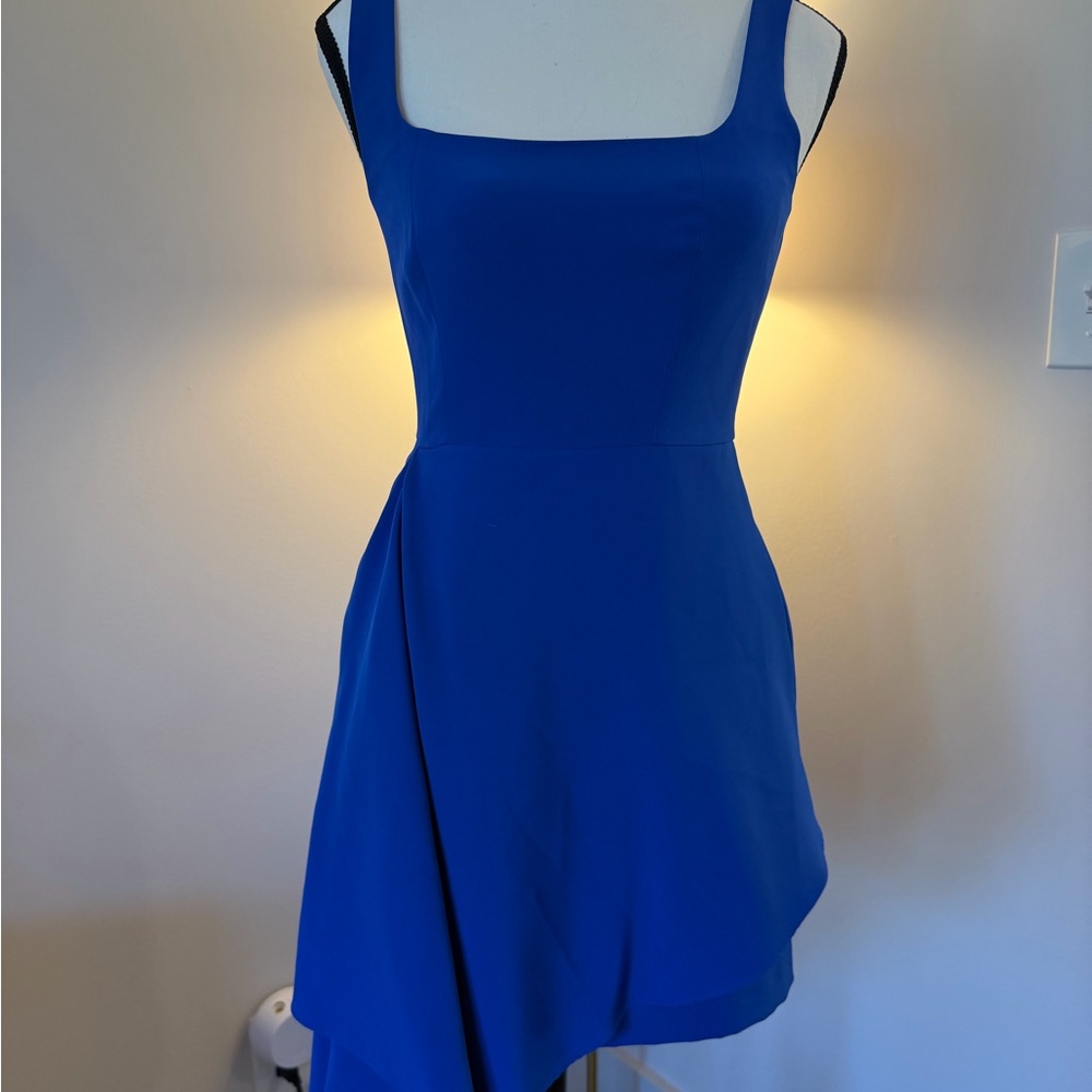 Gianni Bini Royal Blue Asymmetrical Dress